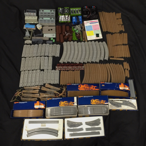 KTM D.C.POWER PACK P-2P Tomix カーブレール 1102 等 鉄道模型周辺アクセサリー 大量 まとめセット